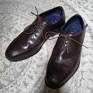 Men's Brown Lace-up Dress Shoes